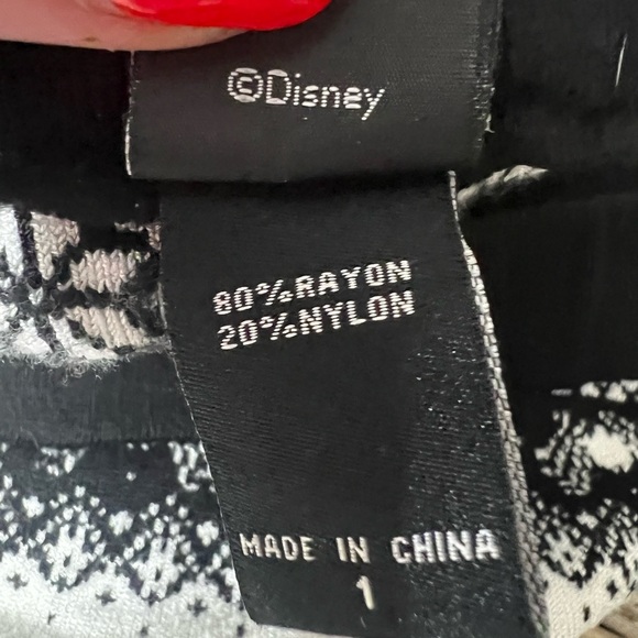 Disney’s nightmare before Christmas leggings, EUC, size 1, Tim Burton, Halloween - Picture 5 of 5